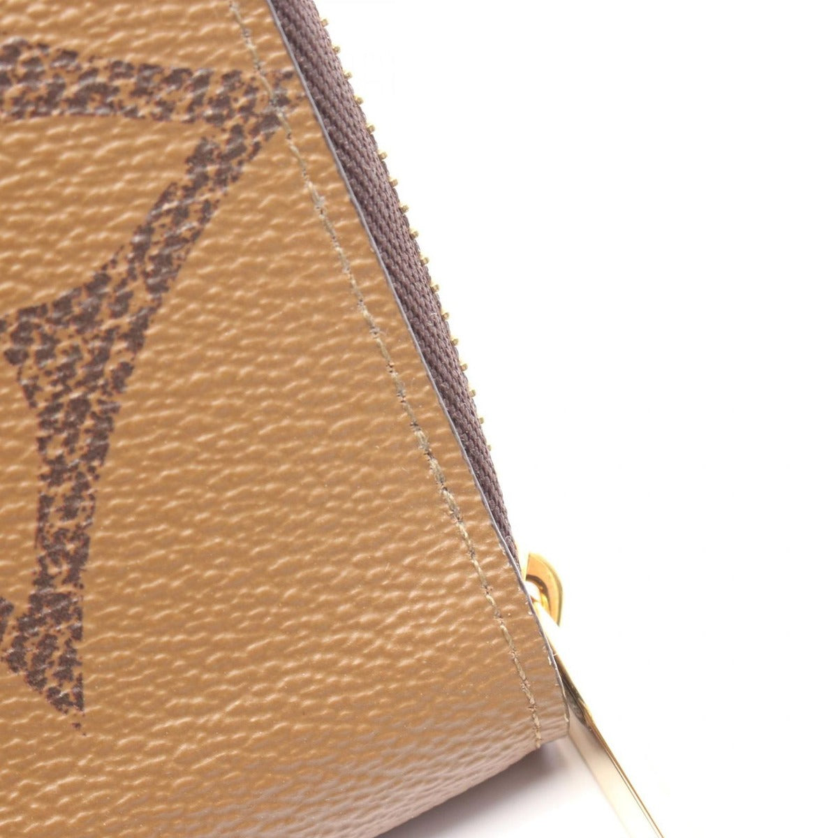 Louis Vuitton Round Long Wallet Zippy Monogram Giant Reverse — view 6