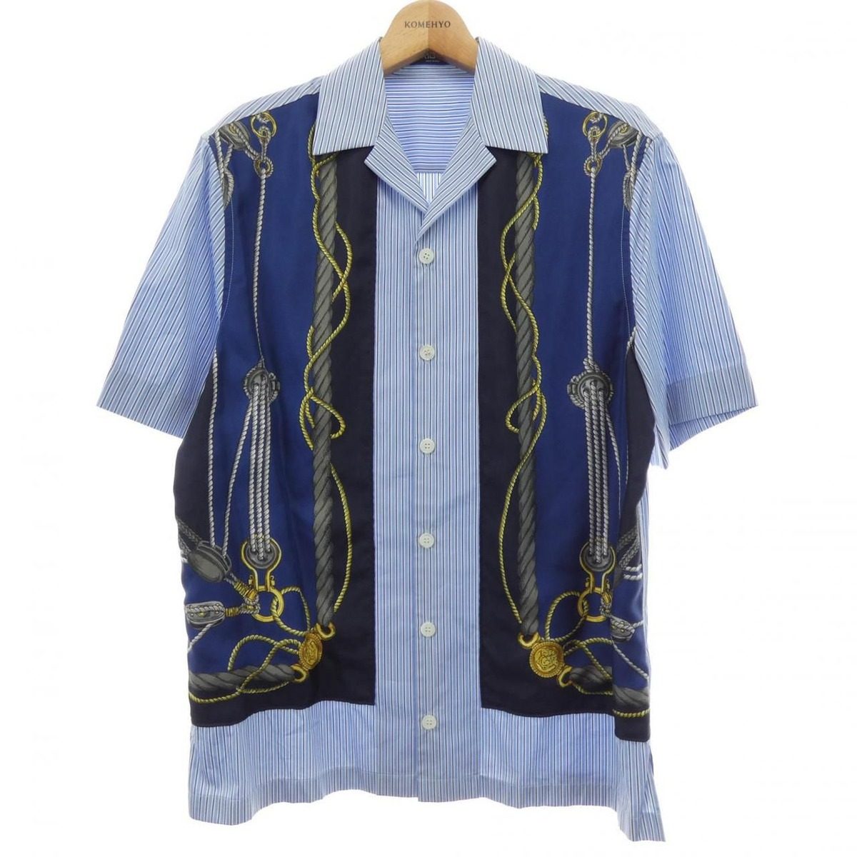 Versace S/s Shirt Blue