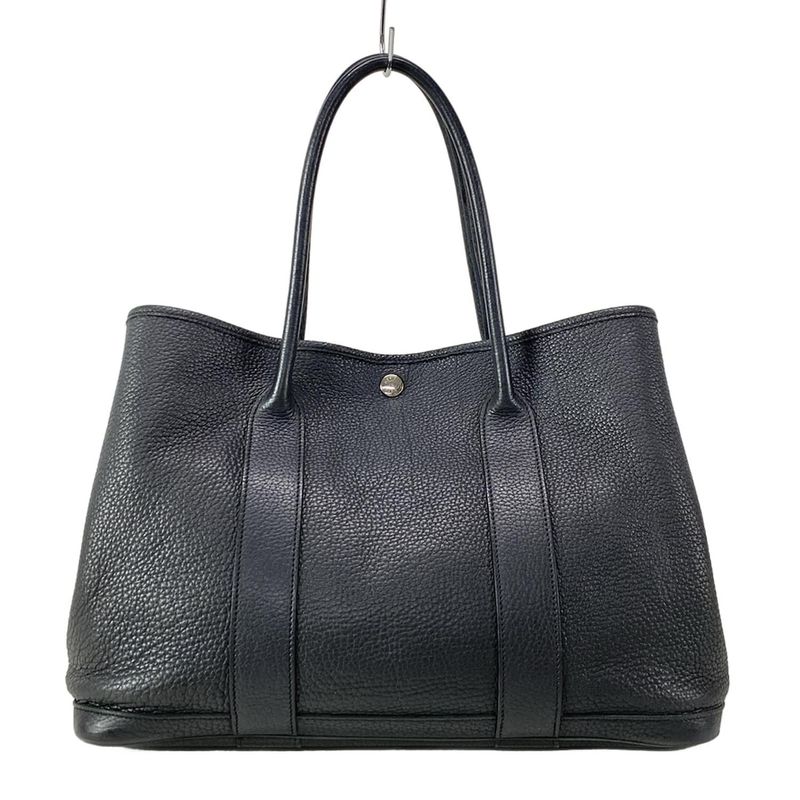 Hermes Garden Party PM Black Tote Bag