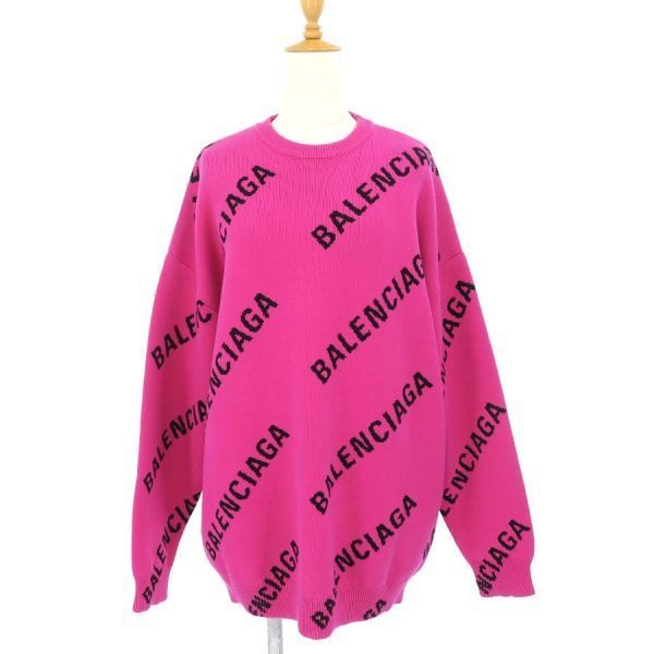 Balenciaga Knit Top Pink