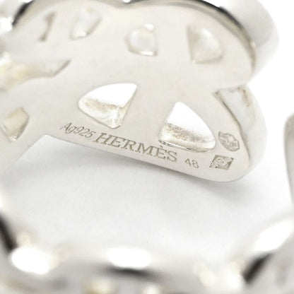 Hermes Ring Chaine D'ancre Anchene GM Silver 925 Silver #48 (Jp8) Accessories