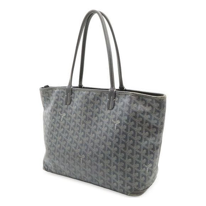 Goyard Artois PM Tote Bag Shoulder Bag Semi Shoulder PVC Leather Gray