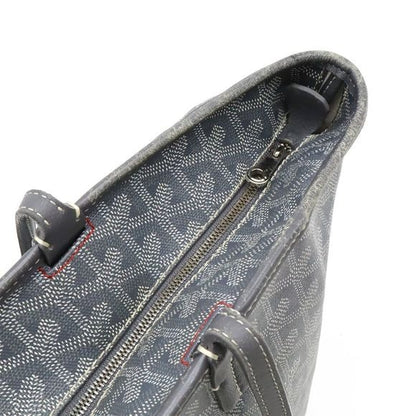Goyard Artois PM Tote Bag Shoulder Bag Semi Shoulder PVC Leather Gray