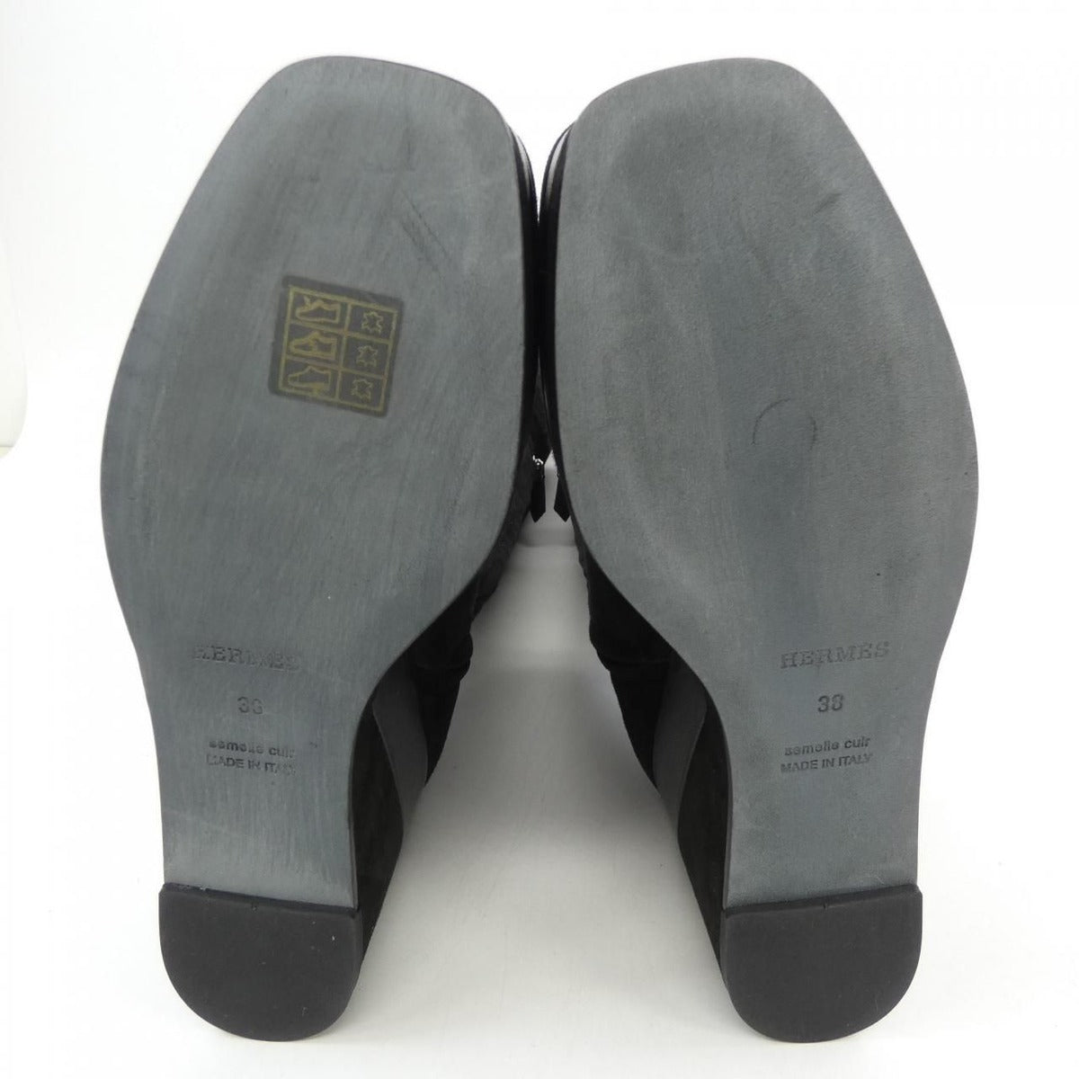 Hermes Long Boots Black 38 — view 4