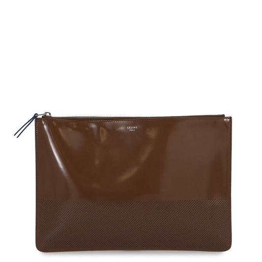 Celine Clutch Pouch Patent Leather