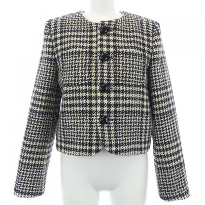 Celine Collarless Jacket Black