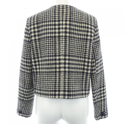 Celine Collarless Jacket Black — view 2
