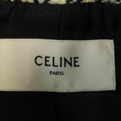 Celine Collarless Jacket Black — view 4