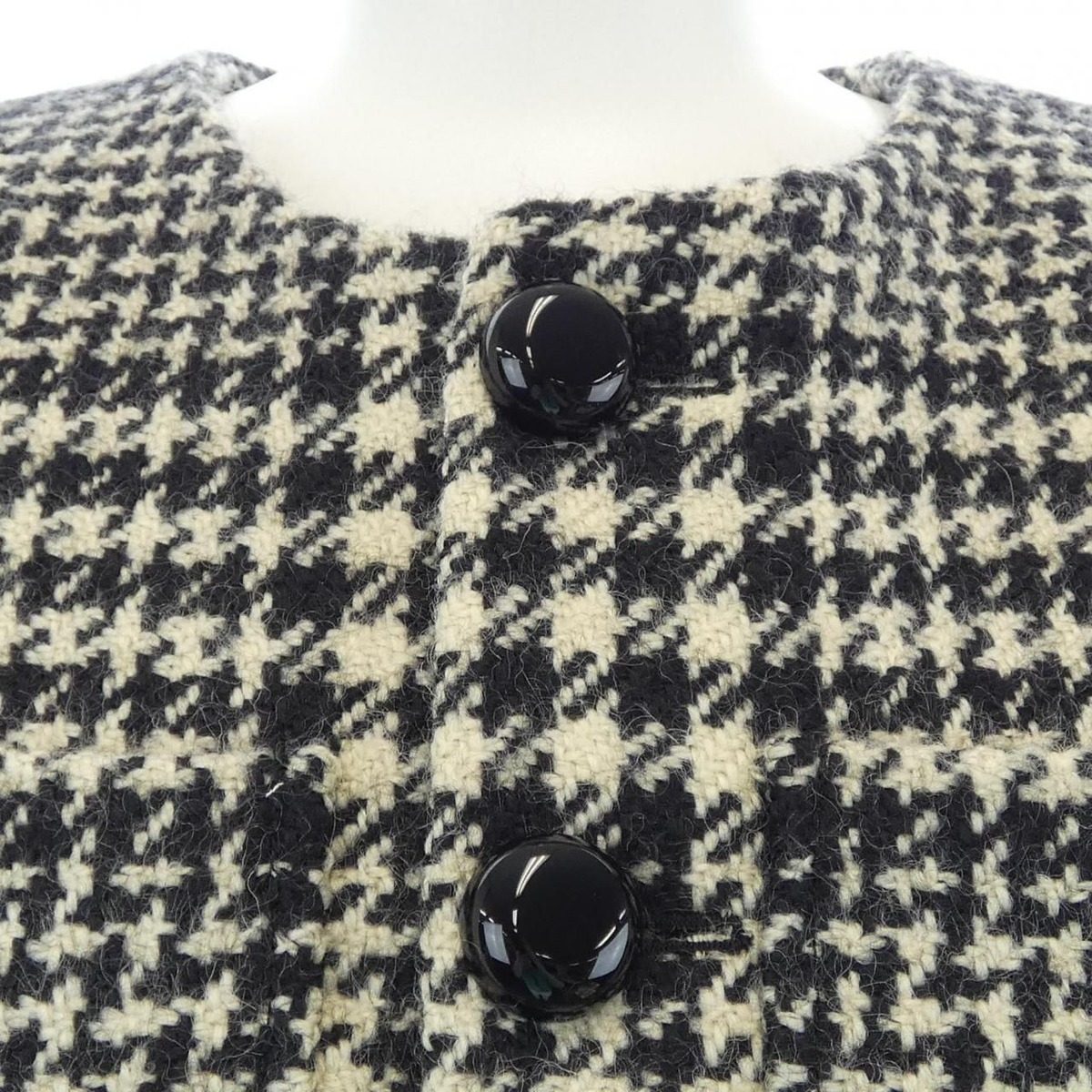 Celine Collarless Jacket Black — view 5