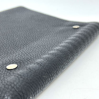 Hermes Notebook Cover Ulysse Nardin GM Taurillon Clemence Black