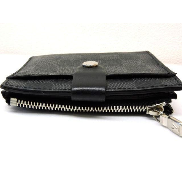 Louis Vuitton Ca0261 Muerte Card Holder Damier Graphite Bifold Wallet — view 4