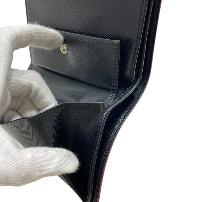 Prada Bifold Wallet Pink Tessuto M505 Compact Nylon