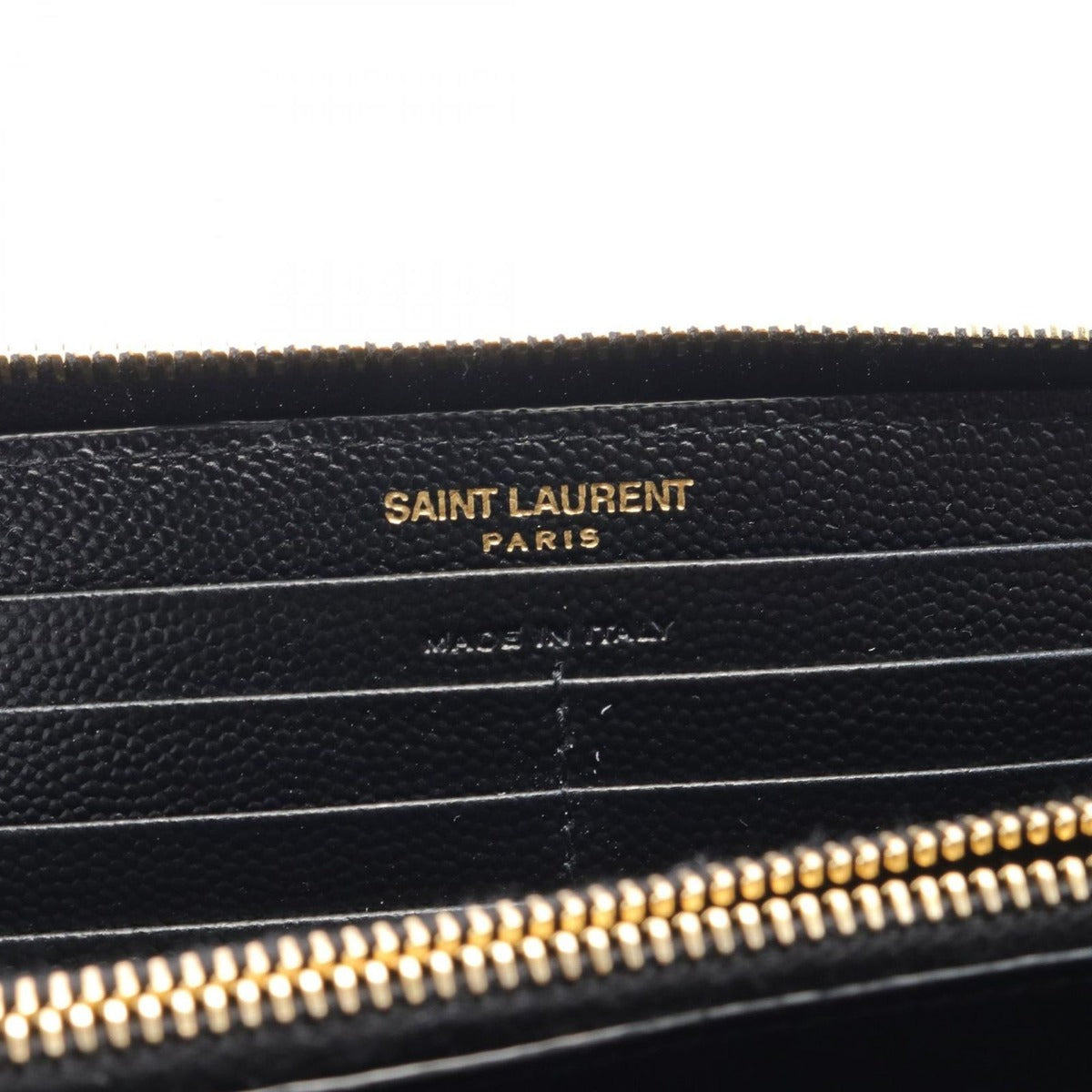 Saint Laurent Paris Round Long Wallet Monogram — view 4