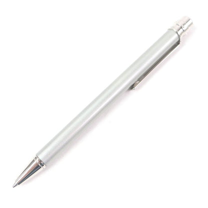 Cartier Santos De Cartier Ballpoint Pen With Logo Twist Stationery Silver Men's