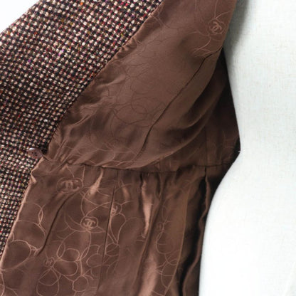 CHANEL Vintage 01A P18117 100% Wool With 100% Silk Lining Cocomer Cles With