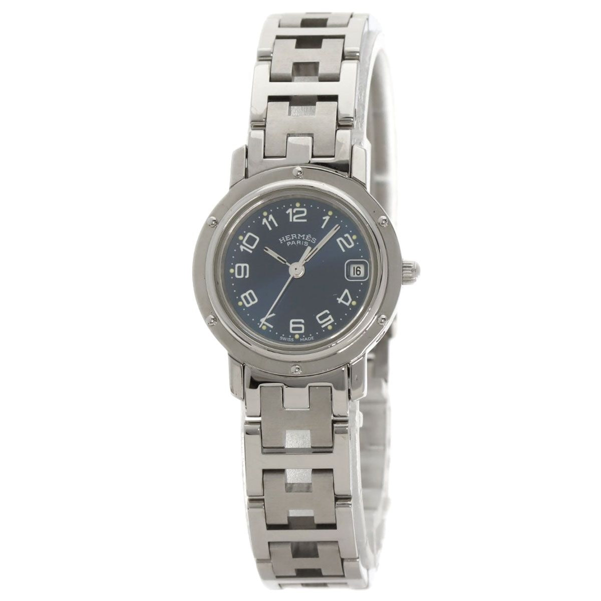 Hermes Clipper Watch SS
