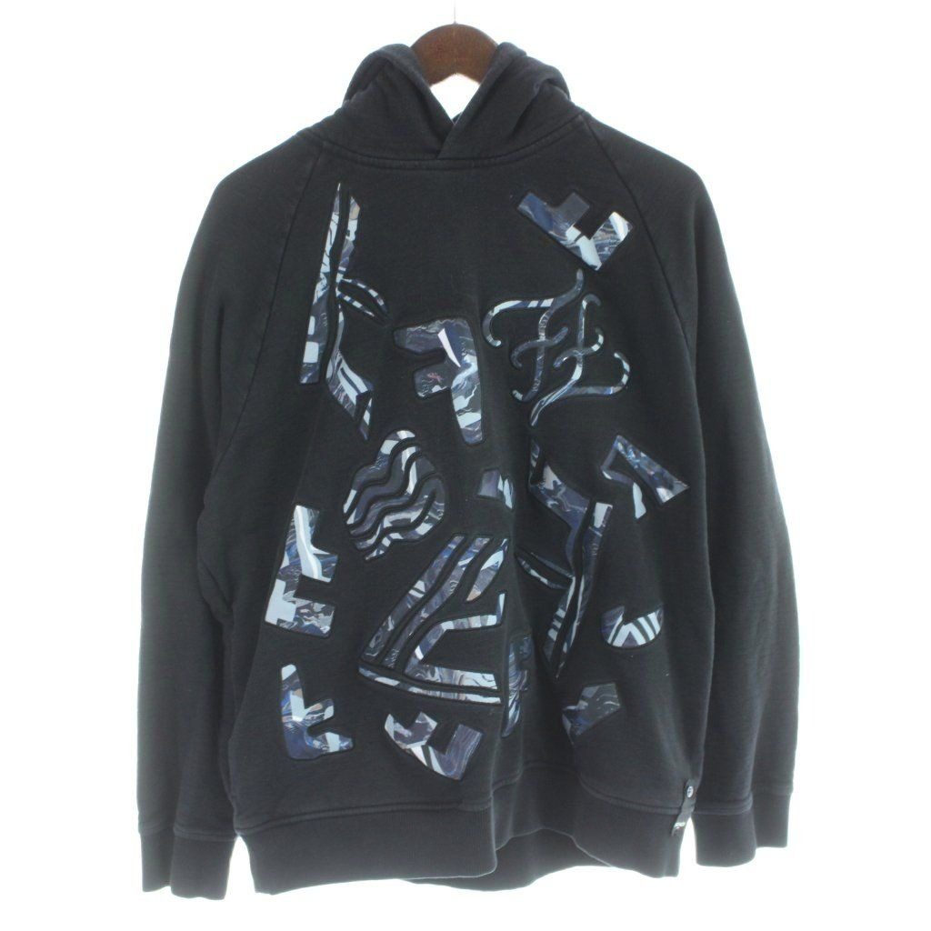 Fendi Fragments Sweatshirt Fragment Hoodie L Black Aity MW