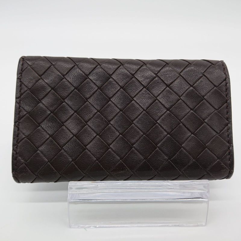 Bottega Veneta Key Case Brown 6ring With Box