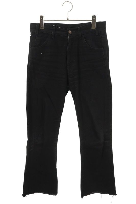 Celine 2n583760d Cut-off Processed Flared Skinny Denim Pants Men's 27