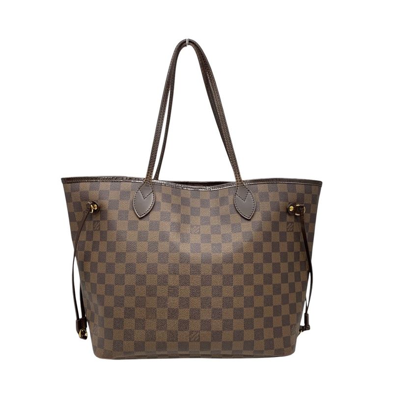 0875 Louis Vuitton Tote Bag Neverfull MM N51105 Damier Old Shape Handbag