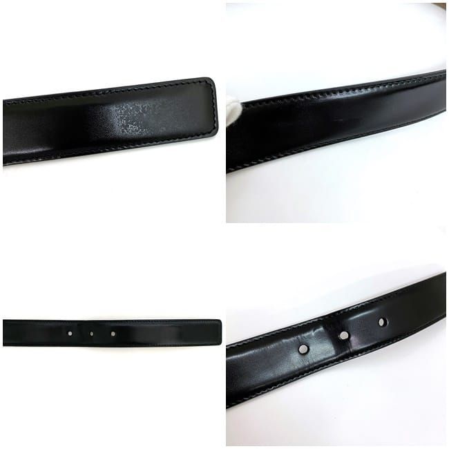 Gucci Belt Black 201766 Ec20330 Excellent Condition 30mm (1.18in)