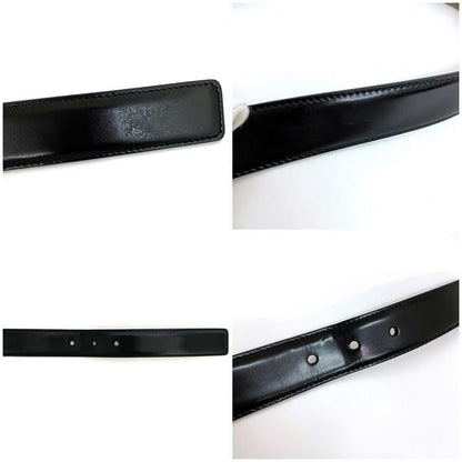 Gucci Belt Black 201766 Ec20330 Excellent Condition 30mm (1.18in)
