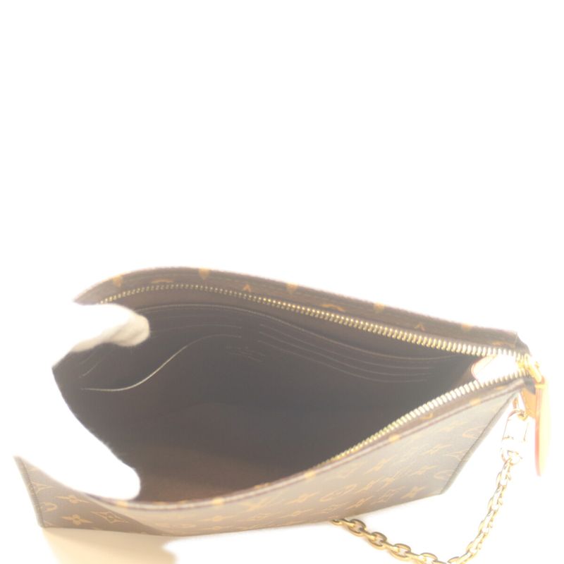 Louis Vuitton M81412 Monogram Toiletry Pouch On Chain Shoulder Bag Clutch Bag