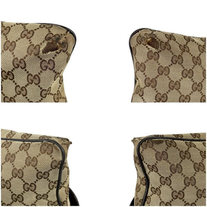 Gucci Sherry Line Shoulder Bag Crossbody Bag GG Canvas Brown