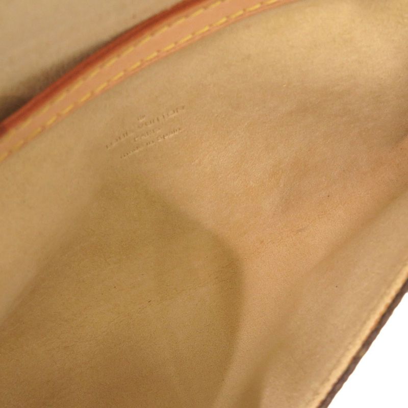 Louis Vuitton Pochette Twin PM Monogram M51854 Brown Shoulder Bag LV 1056 Louis
