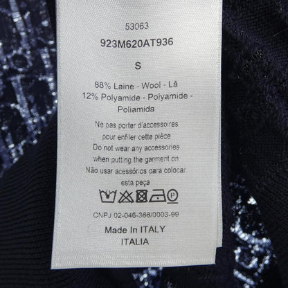 Dior Knit Sweater Navy — view 3