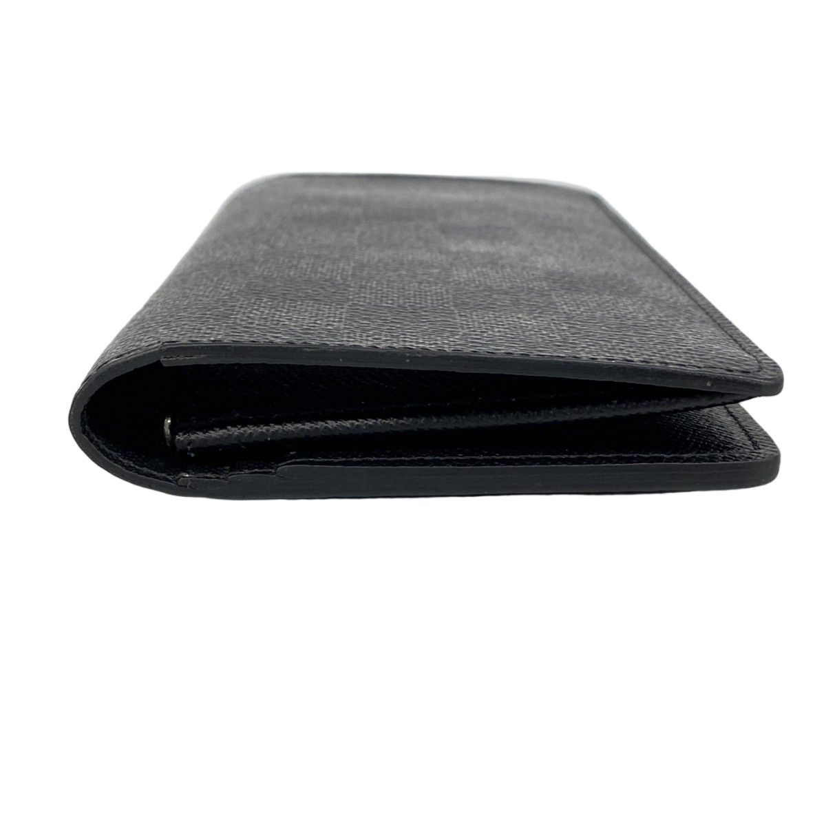 Louis Vuitton Wallet Damier Graphite Portefeuille Brazza Black — view 2