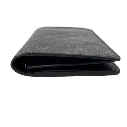 Louis Vuitton Wallet Damier Graphite Portefeuille Brazza Black — view 2