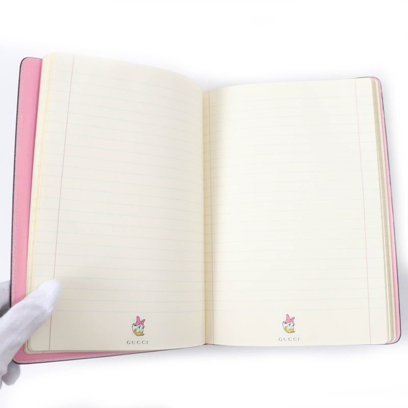 Gucci×disney Gucci×disney GG Supreme Daisy Notebook Paper Stationery Notepad