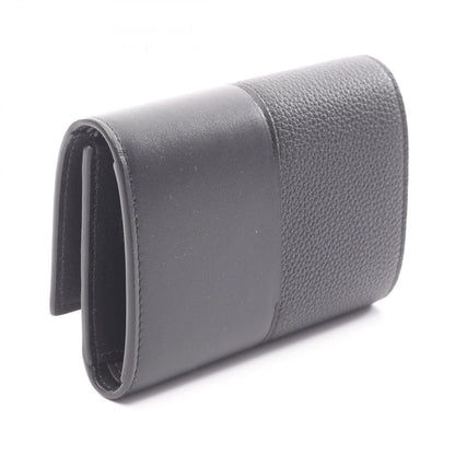 Loewe Trifold Wallet Vertical Small Black Leather — view 2