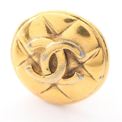 Chanel Earrings CC Logo Quilted — view 8