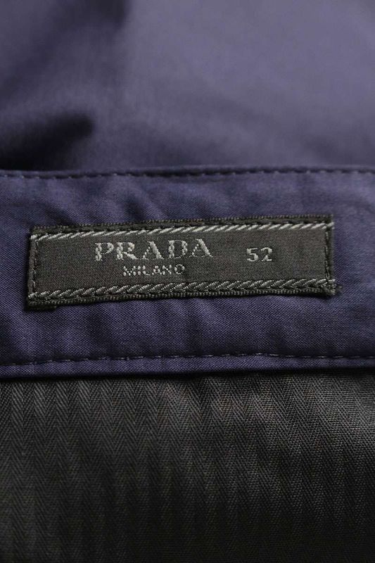 Prada Spg29 Plain Slack Long Pants Men's 52
