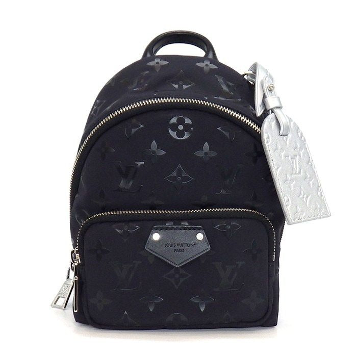 Louis Vuitton Backpack Palm Spring Mini Polar Night Monogram