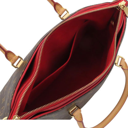 Louis Vuitton Pallas Cerise Brown Monogram Canvas Calfskin 2-Way Shoulder Bag — view 5
