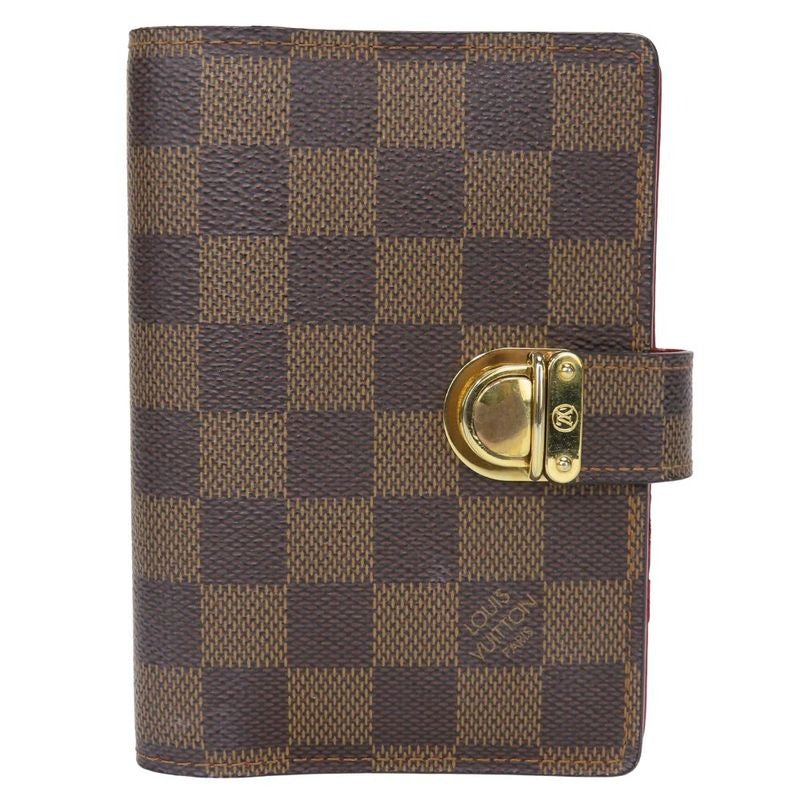Louis Vuitton Notebook Cover Agenda Koala PM Damier Ebene Brown System