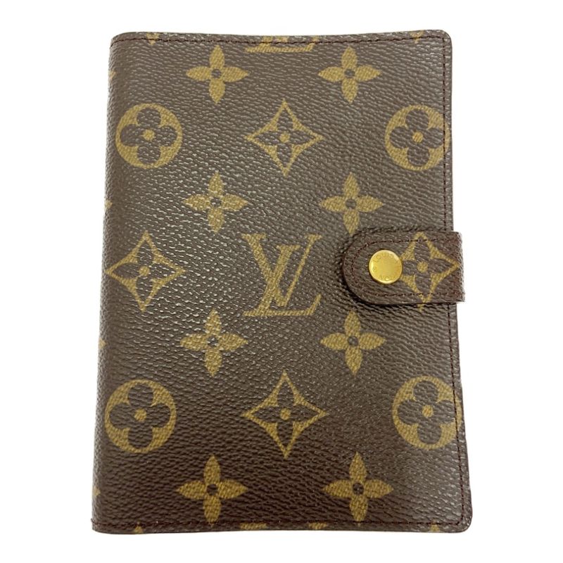 Louis Vuitton R20005 Monogram PVC Agenda PM Notebook Cabas - Brown 300160