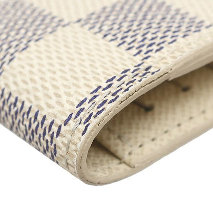 Louis Vuitton Long Wallet Porte Trésor International Damier Azure Canvas Damier