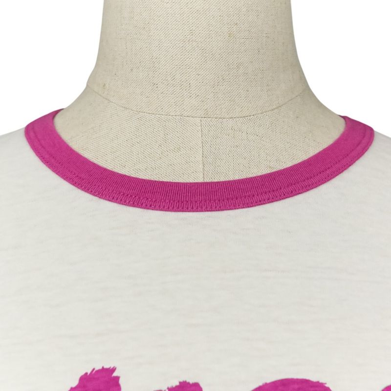 24aw Christian Dior Miss Dior Graffiti Cotton Linen T-Shirt 453t40a4554 Size M