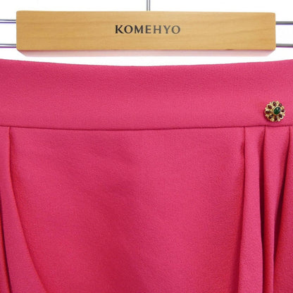 Chanel Skirt Silk Pink — view 5