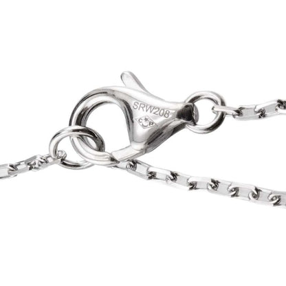 Cartier D'amour Diamond Necklace Large LM 41cm (1614in) 18K WG 750 Diamants