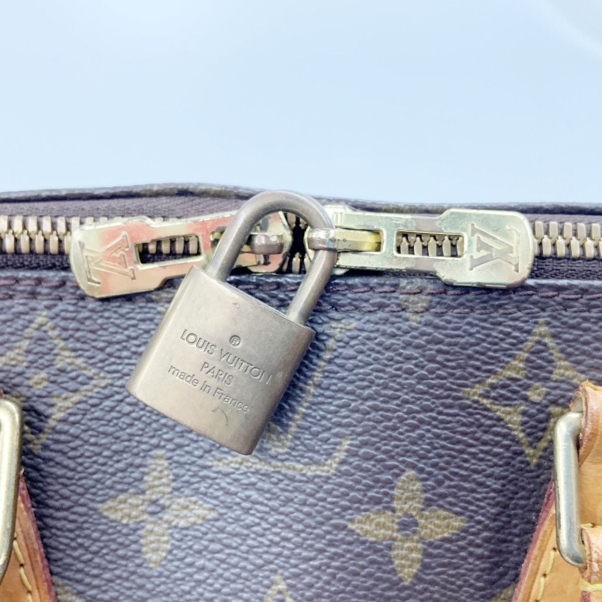 Louis Vuitton Monogram Alma Handbag M51130 Brown