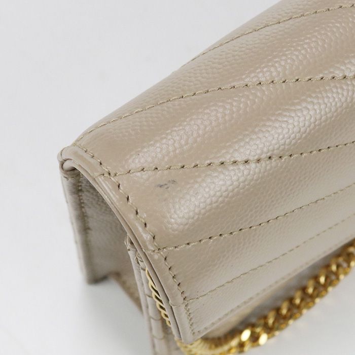 Saint Laurent Envelope Chain Wallet Cassandra 742920 Chain Wallet Leather Women