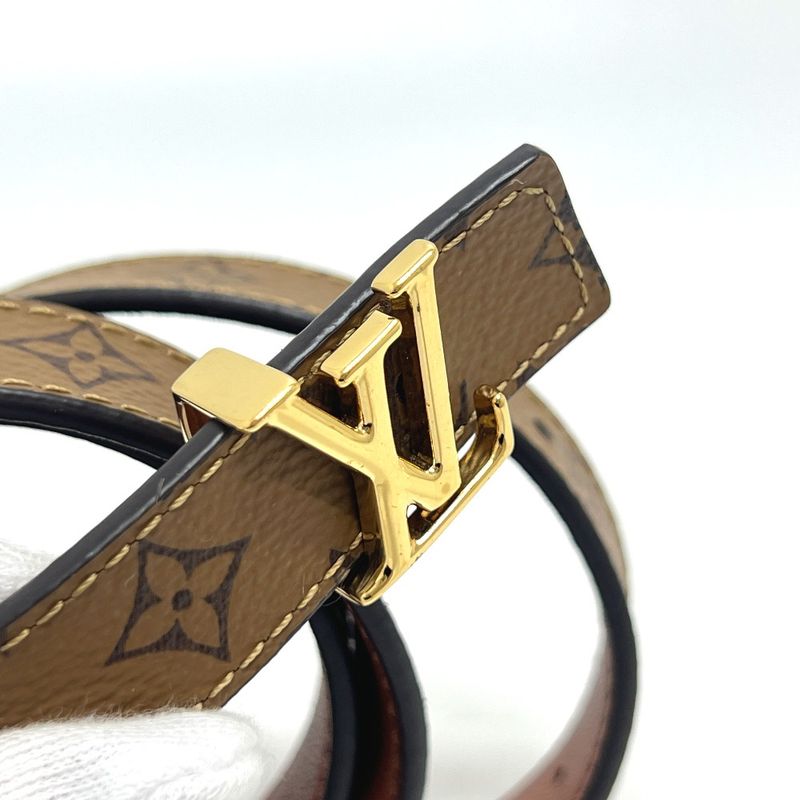 Louis Vuitton Belt LV Iconic 20mm (079in) M0440 Monogram Canvas Brown