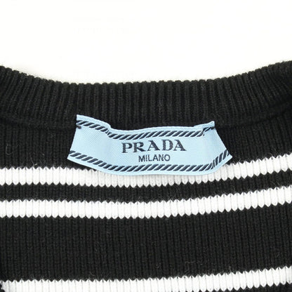 Prada Knit Logo Embroidery Cotton — view 3