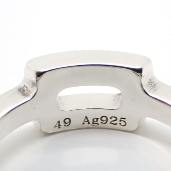 Hermes Silver Ring AG 925 49 SV