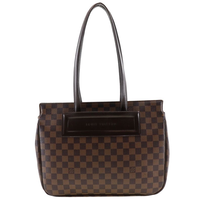 Louis Vuitton Paris Ori PM N51123 Damier Canvas Brown Ar0969 Ladies Tote Bag